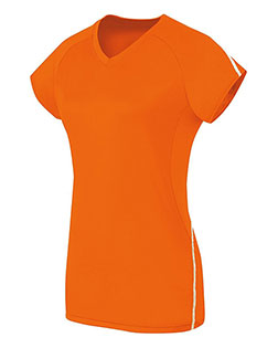 Augusta 342173 Girls  Short Sleeve Solid Jersey at GotApparel