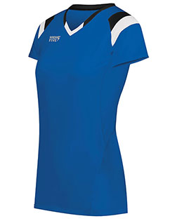 Augusta 342252 Women Ladies TruHit Tri-Color Short Sleeve Jersey at GotApparel