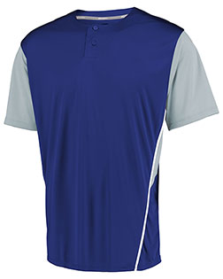 Augusta 3R6X2B Boys Youth Two-Button Placket Jersey at GotApparel
