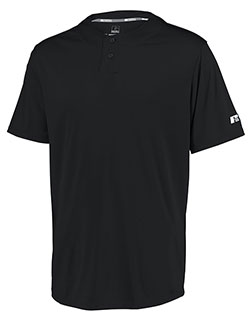 Augusta 3R7X2B Boys Youth Performance Two-Button Solid Jersey at GotApparel