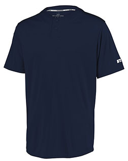 Augusta 3R7X2B Boys Youth Performance Two-Button Solid Jersey at GotApparel