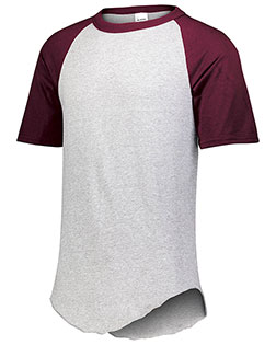 Augusta Sportswear 423 Baseball Short Sleeve Tee 2.0 at GotApparel