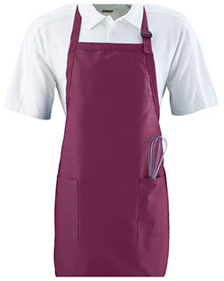Augusta Sportswear 4350  Full Length Apron With Pockets at GotApparel