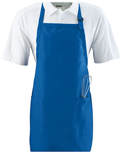 Augusta Sportswear 4350  Full Length Apron With Pockets at GotApparel