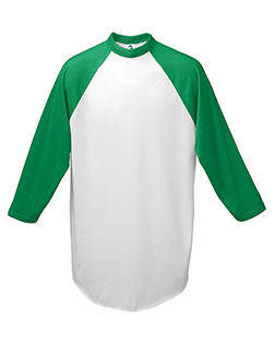 Augusta Sportswear 4420  Baseball 3/4 Sleeve Tee 2.0 at GotApparel