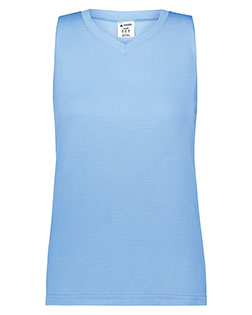 Augusta Sportswear 4795  Girls Attain Wicking Sleeveless Jersey at GotApparel