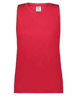 Augusta Sportswear 4795  Girls Attain Wicking Sleeveless Jersey at GotApparel