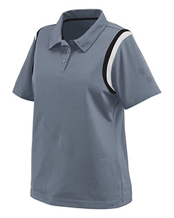 Augusta 5048 Women Genesis Sport Polo Shirt With Shoulder Inserts at GotApparel