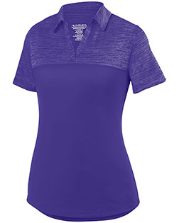 Augusta Sportswear 5413  Ladies Shadow Tonal Heather Polo at GotApparel