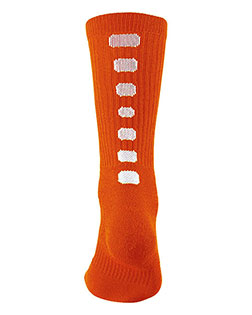 Augusta 6091 Women Color Block Compression Crew Sock at GotApparel