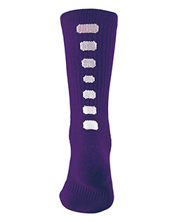 Augusta 6091 Women Color Block Crew Sock at GotApparel