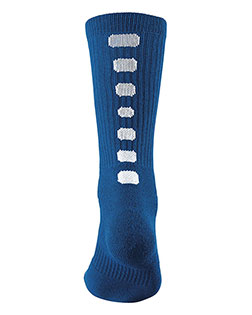 Augusta 6091 Women Color Block Compression Crew Sock at GotApparel