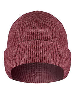 Augusta 627K  Waffle Knit Cuff Beanie at GotApparel