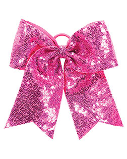 Augusta Sportswear 6702  Sequin Cheer Hair Bow at GotApparel