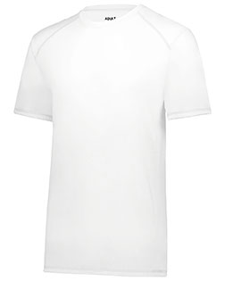 Augusta 6843 Boys Youth Super Soft-Spun Poly Tee at GotApparel