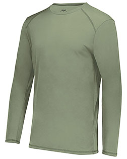 Augusta 6845 Men Super Soft-Spun Poly Long Sleeve Tee at GotApparel