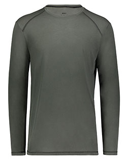 Augusta 6845 Men Super Soft-Spun Poly Long Sleeve Tee at GotApparel