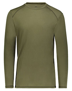 Augusta 6845 Men Super Soft-Spun Poly Long Sleeve Tee at GotApparel