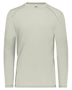 Augusta 6845 Men Super Soft-Spun Poly Long Sleeve Tee at GotApparel