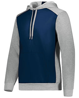 thumbnail image 2 of Augusta Sportswear 5414 Men's 60/40 Long Sleeve Athletic Fleece Hoodie - USA Made 2 of 2