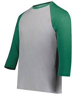 Augusta 6879 Men Gameday Vintage 3/4 Tee at GotApparel