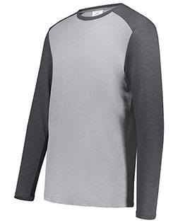 Augusta 6882 Boys Youth Gameday Vintage Long Sleeve Tee at GotApparel