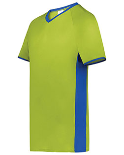 Augusta 6908 Boys Youth Cutter+ V-Neck Jersey at GotApparel