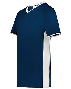 Augusta 6908 Boys Youth Cutter+ V-Neck Jersey at GotApparel