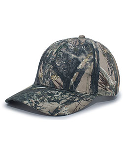 Augusta 690C  Structured Camo Hook-And-Loop Adjustable Cap at GotApparel
