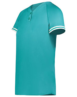 Augusta 6917 Women Ladies Cutter+ Henley Jersey at GotApparel