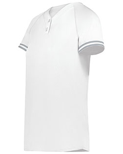 Augusta 6917 Women Ladies Cutter+ Henley Jersey at GotApparel