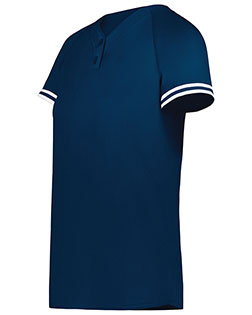 Augusta 6918 Girls Cutter+ Henley Jersey at GotApparel