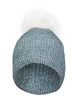 Augusta P604K Faux Fur Pom Beanie at GotApparel