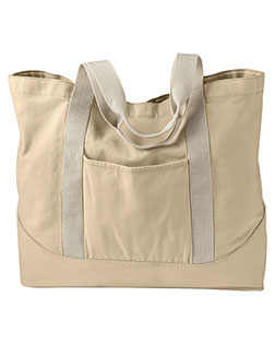 Authentic Pigment 1904 Unisex 14 Oz Pigment-Dyed Tote at GotApparel