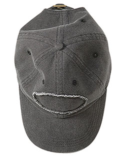 Authentic Pigment 1917 Unisex Raw Edge Patch Cap at GotApparel