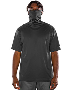 Badger 1922 Boys Youth 2B1 T-Shirt with Mask at GotApparel