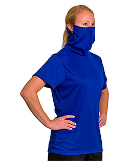 Badger 1927 Women 's 2B1 T-Shirt with Mask at GotApparel