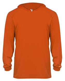 Badger 2105 Youth B-Core Long Sleeve Hooded T-Shirt at GotApparel