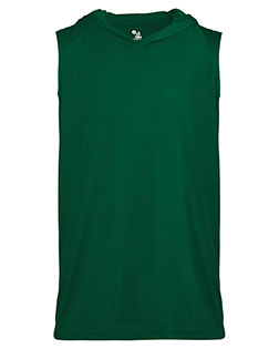Badger 2108  Youth B-Core Sleeveless Hooded T-Shirt at GotApparel