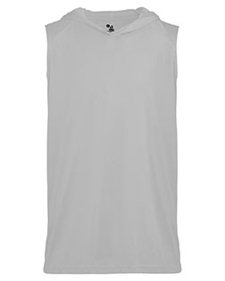 Badger 2108  Youth B-Core Sleeveless Hooded T-Shirt at GotApparel
