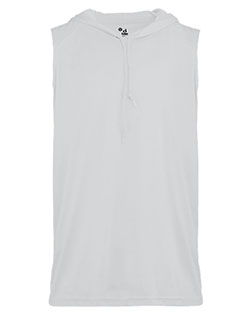 Badger 2108 Youth B-Core Sleeveless Hooded T-Shirt at GotApparel