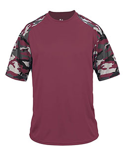 Badger 2141 Youth Camo Sport T-Shirt at GotApparel