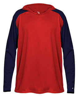 Badger 2235 Boys Breakout Youth Hooded T-Shirt at GotApparel