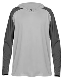 Badger 2235 Boys Breakout Youth Hooded T-Shirt at GotApparel