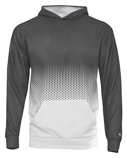 Badger 2404 Boys Youth Hex 2.0 Hooded Sweatshirt at GotApparel