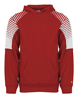 Badger 2405 Youth Lineup Hooded Sweatshirt at GotApparel