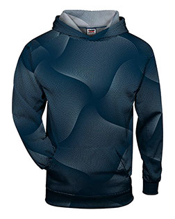 Badger 2413 Youth Warp Hooded Long Sleeve T-Shirt at GotApparel