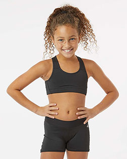 Badger 2636 Girls' B-Sport Bra Top at GotApparel