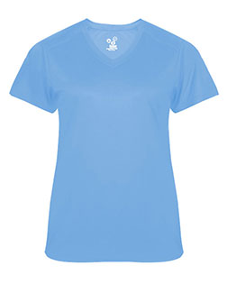 Badger 4062 Women Ultimate SoftLock™ 's V-Neck T-Shirt at GotApparel