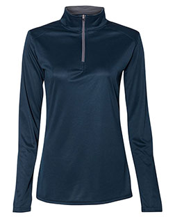 Badger 4103  Women’s B-Core Quarter-Zip Pullover at GotApparel